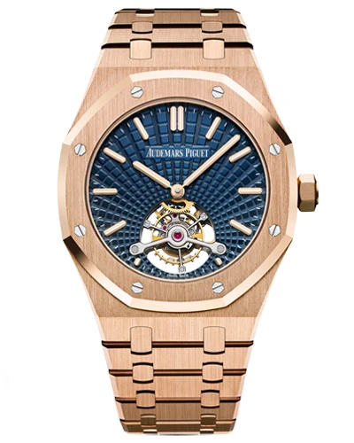 Часы с позолотой Audemars Piguet Royal Oak Tourbillon Extra-Thin 26522OR.OO.1220OR.01