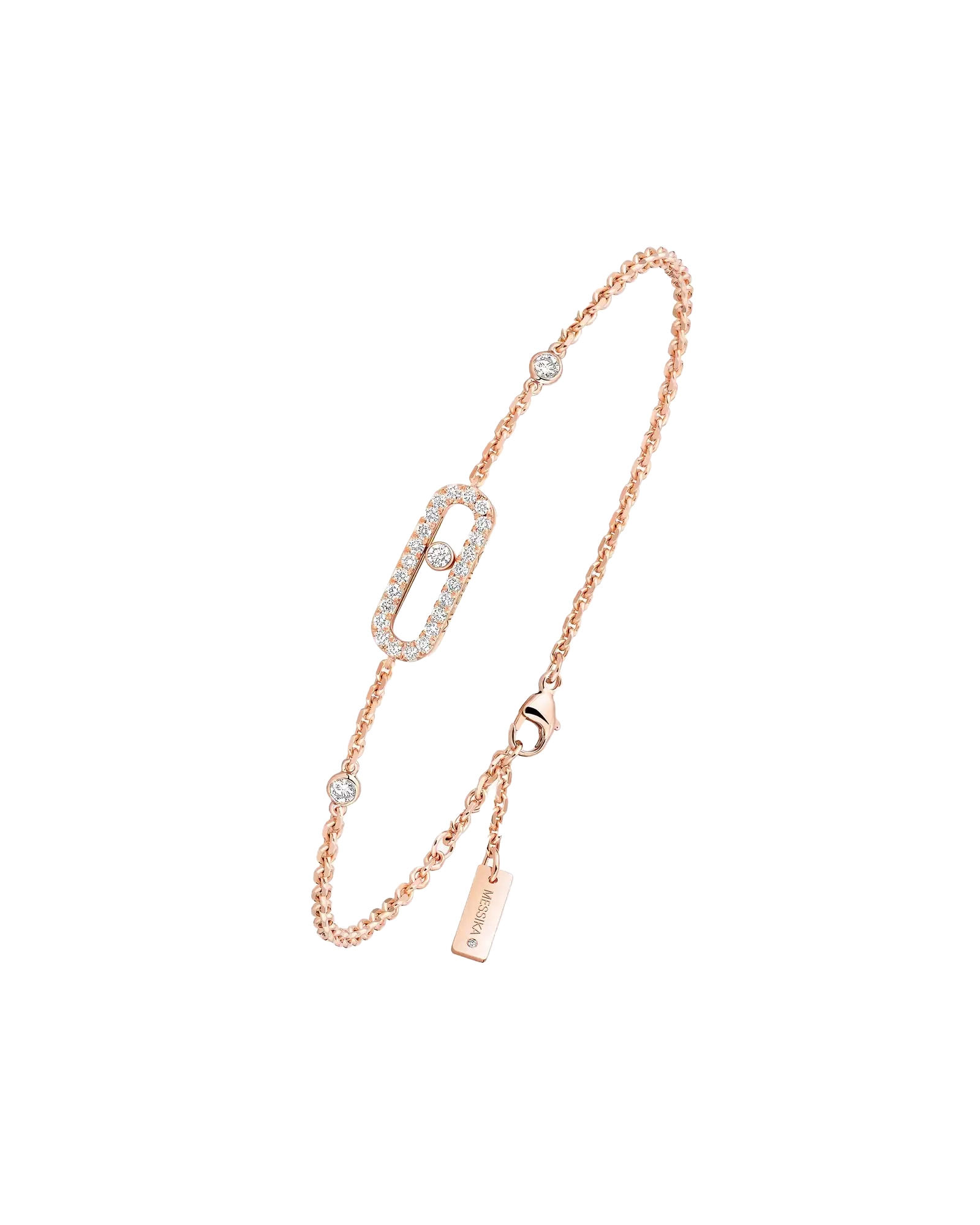 Браслет Messika Move Uno Pavé 04706-PG