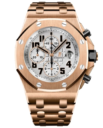 Часы с позолотой Audemars Piguet Royal Oak Offshore Chronograph 26170OR.OO.1000OR.01