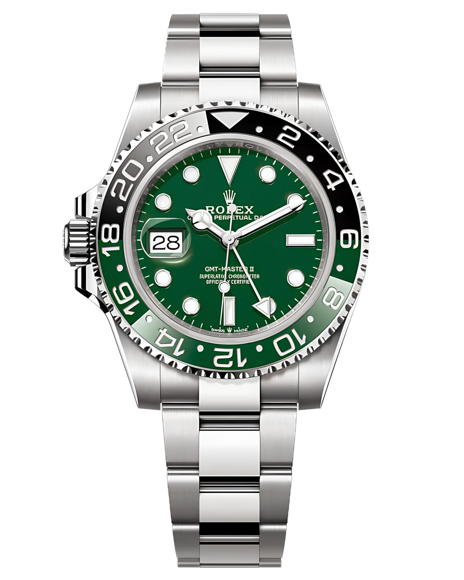 Часы Rolex GMT Master II Green Sprite 40mm 126729VTNR-0001
