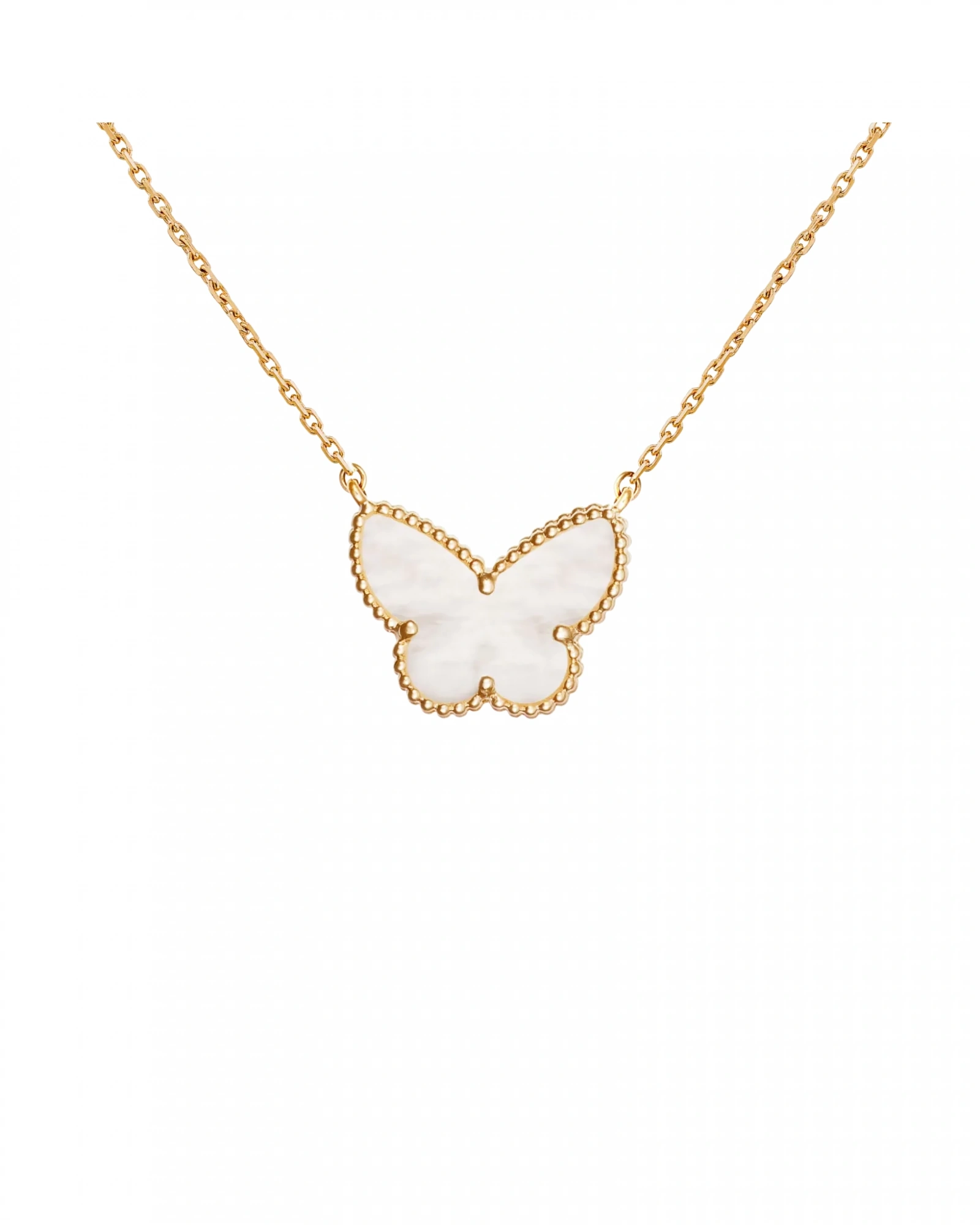 Подвеска Van Cleef Lucky Alhambra Butterfly VCARD99500