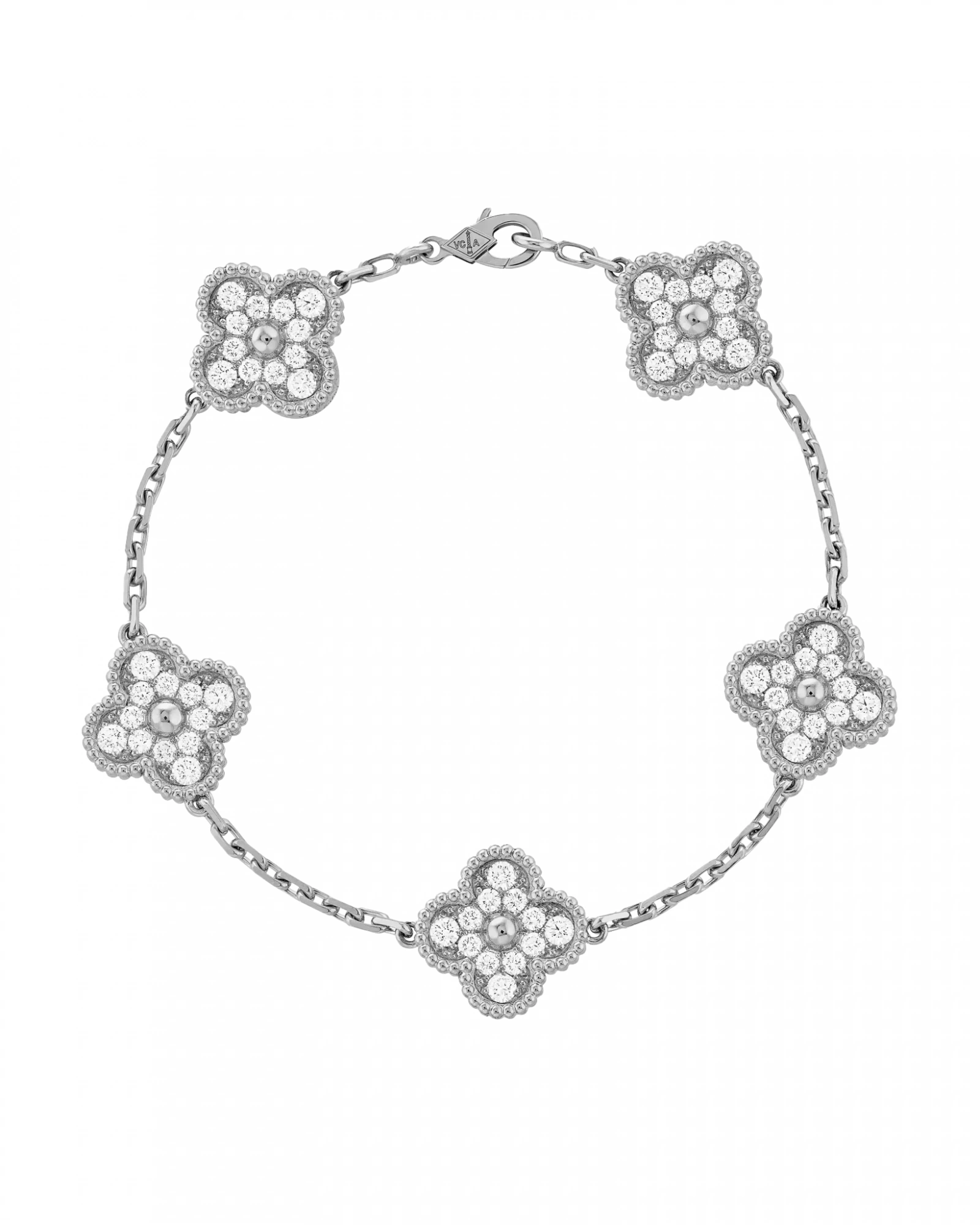 Браслет Van Cleef Vintage Alhambra VCARA41500, 5 мотивов